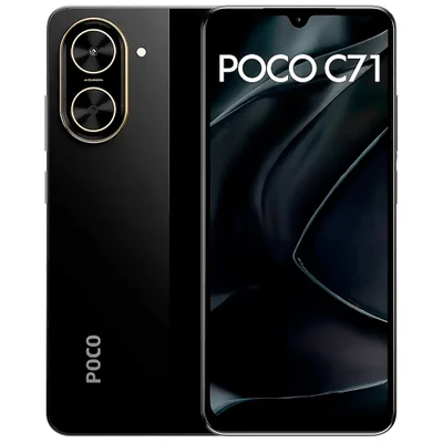 Celular Xiaomi Poco C71 128GB 4gb Ram De 6.88" 32mp 8mp - Preto (global)