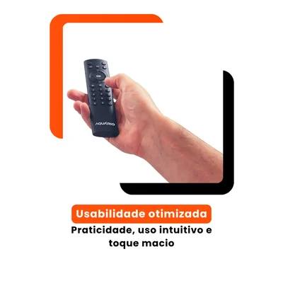 Controle Remoto Preto Para Conversor Dtv-9000 - Aquário — foto 5