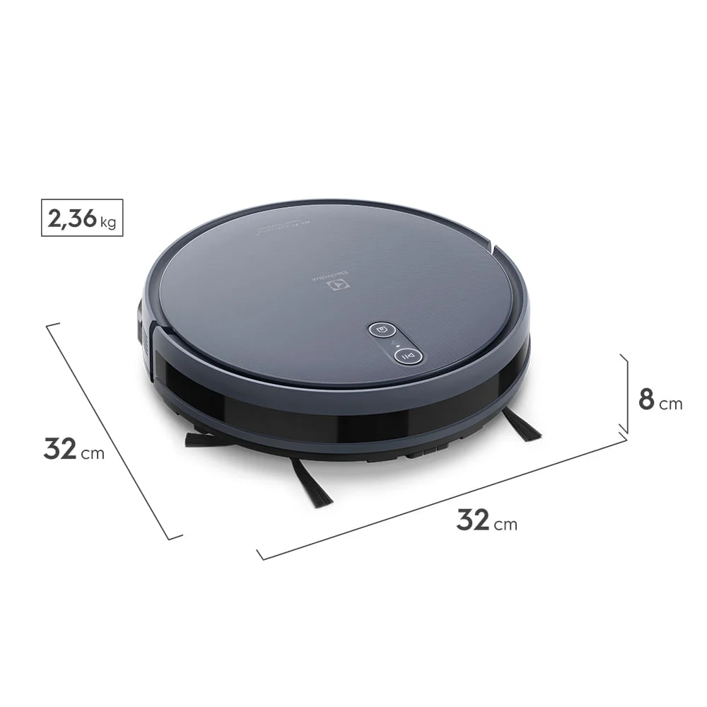 Aspirador Robô Electrolux 4 Em 1 Wi fi Experience Com 0,352 Litros Erb44 Bivolt 5