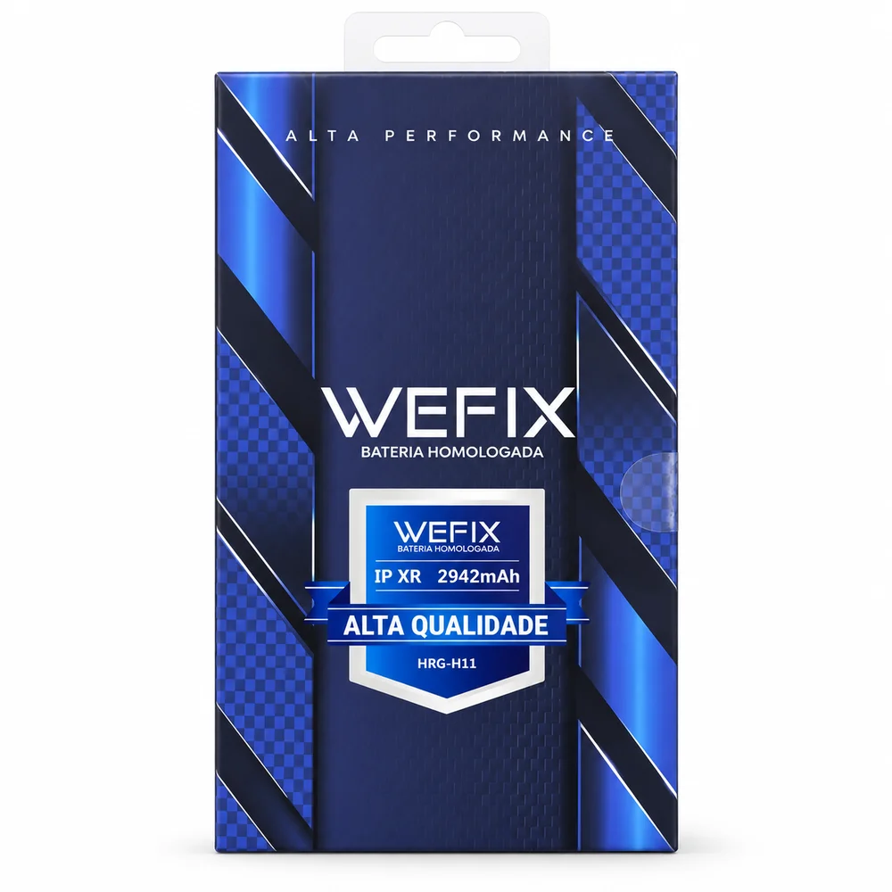 Imagem 2 de 5 do produto Bateria Wefix Homologada Anatel Compatível Com Iphone Xr