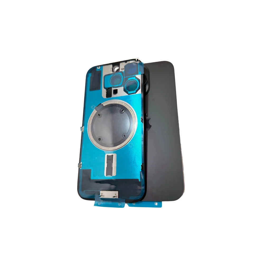 Imagem 4 de 5 do produto Tampa Traseira Completa Com Lente Para Iphone 16 Pro Max Cor: Preto