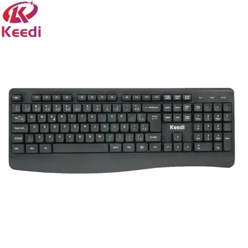 Imagem 2 de 5 do produto Teclado Com Fio Abnt2 Para Escritório