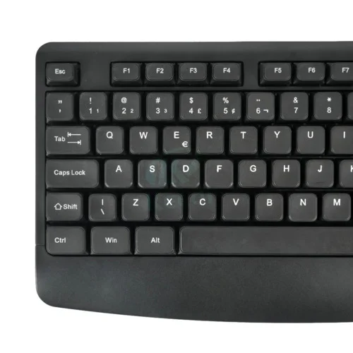 Imagem 3 de 5 do produto Teclado Com Fio Abnt2 Para Escritório