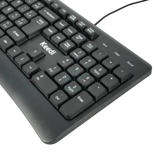 Imagem 4 de 5 do produto Teclado Com Fio Abnt2 Para Escritório