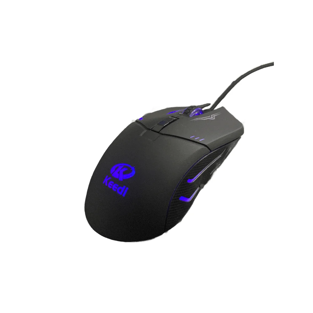 Imagem 3 de 5 do produto Kit Teclado Mouse RGB Multimídia 10 Teclas Keedi Tec801