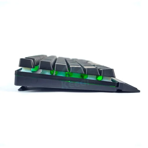 Imagem 2 de 5 do produto Kit Teclado Mouse Com Fio Gamer RGB Keedi Tec808
