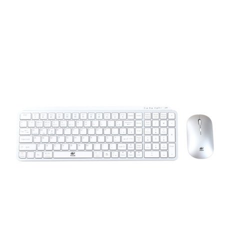 Kit Teclado E Mouse Sem Fio 2.4ghz Slim Compacto Silencioso Bluetooth