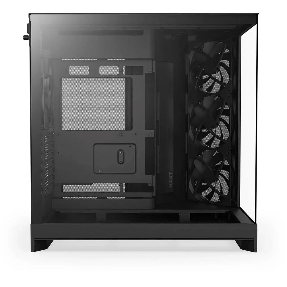 Imagem 2 de 5 do produto Gabinete Gamer Nzxt H9 Flow Frontal Diagonal 4 Fans Preto