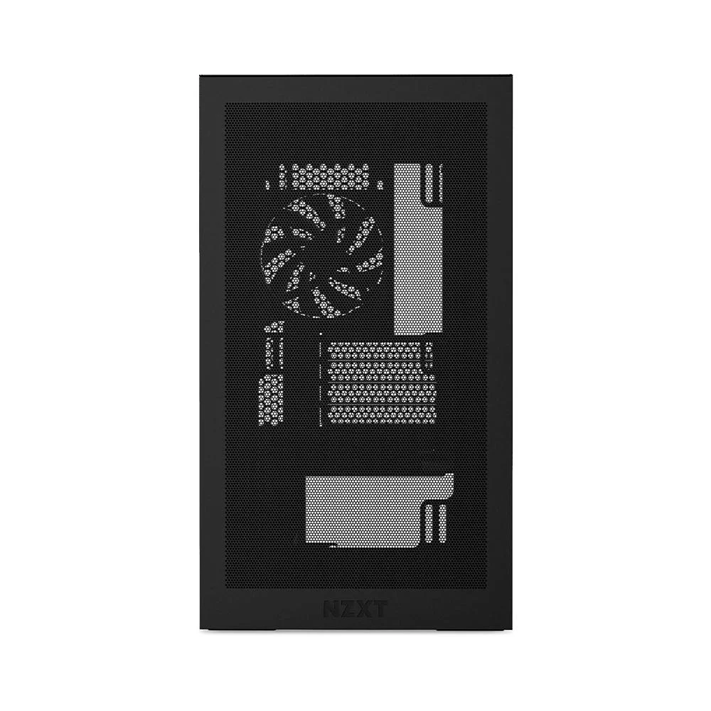 Gabinete Gamer Nzxt H3 Flow Micro Atx Com 1 Fan Preto