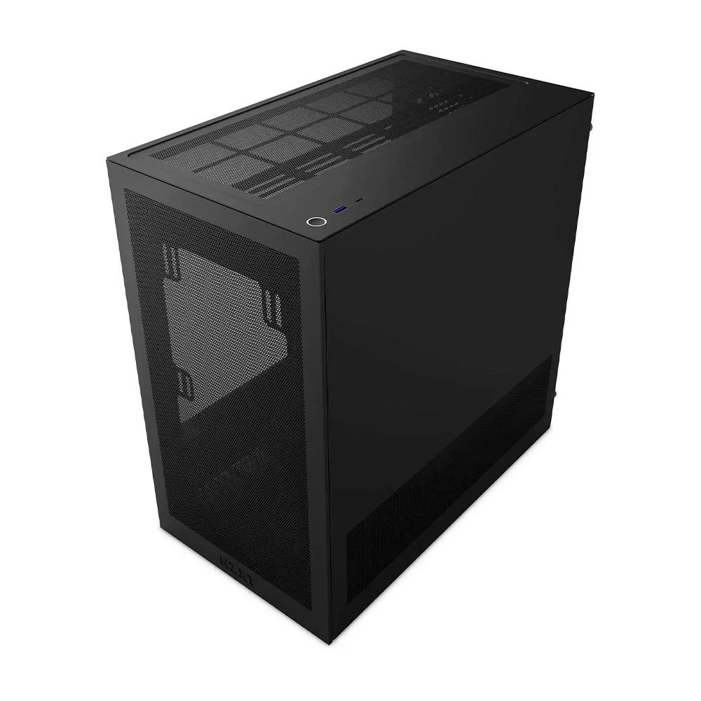 Gabinete Gamer Nzxt H3 Flow Micro Atx Com 1 Fan Preto