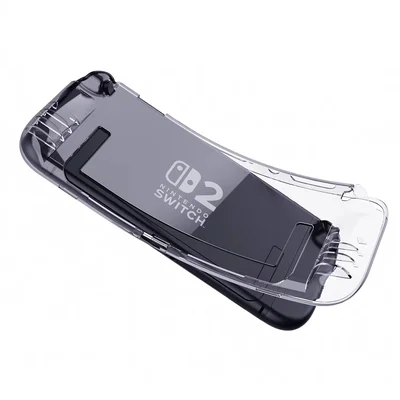 Capa Nintendo Switch 2 Silicone Flexível Transparente Antichoque