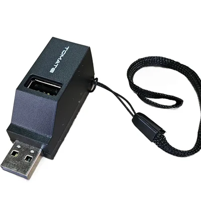 Hub Multifuncional Com 3 Portas Usb 2.0 Tomate Mst-011
