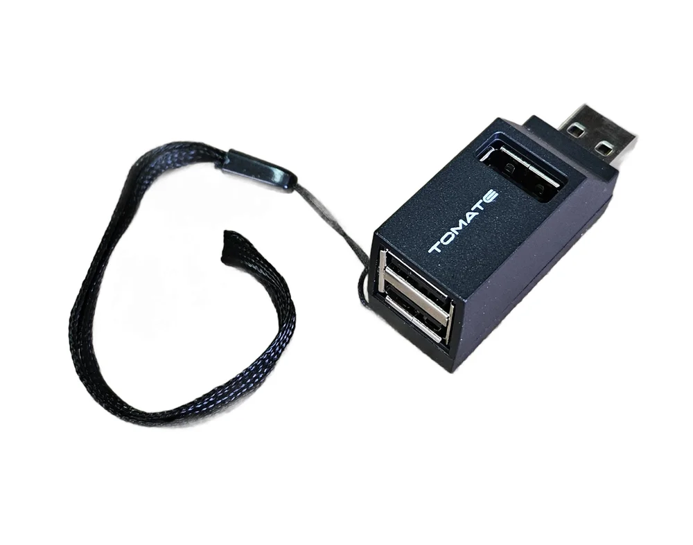 Imagem 2 de 5 do produto Hub Multifuncional Com 3 Portas Usb 2.0 Tomate Mst-011