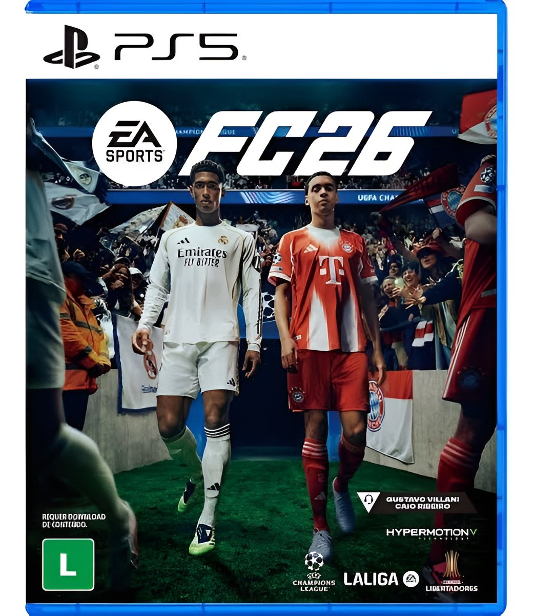 Jogo Ea Sports Fc 26 Midia Fisica Ps5   Lacrado Pt Br
