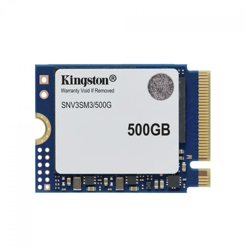 Imagem 2 de 5 do produto SSD Mini Kingston Nv3, 500gb, M.2 Nvme, 2230, PCie 4.0, Leitura 5000mbs E Gravação 3000mbs, Snv3sm3/