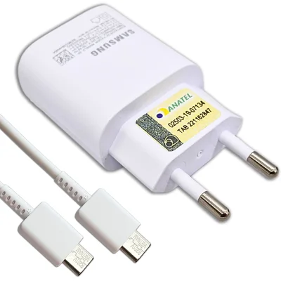 Carregador Super Fast Charging 25w Samsung Branco + Cabo