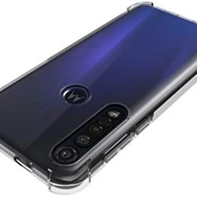 Capinha Silicone Antichoque Transparente Compatível Com Moto G8 Play