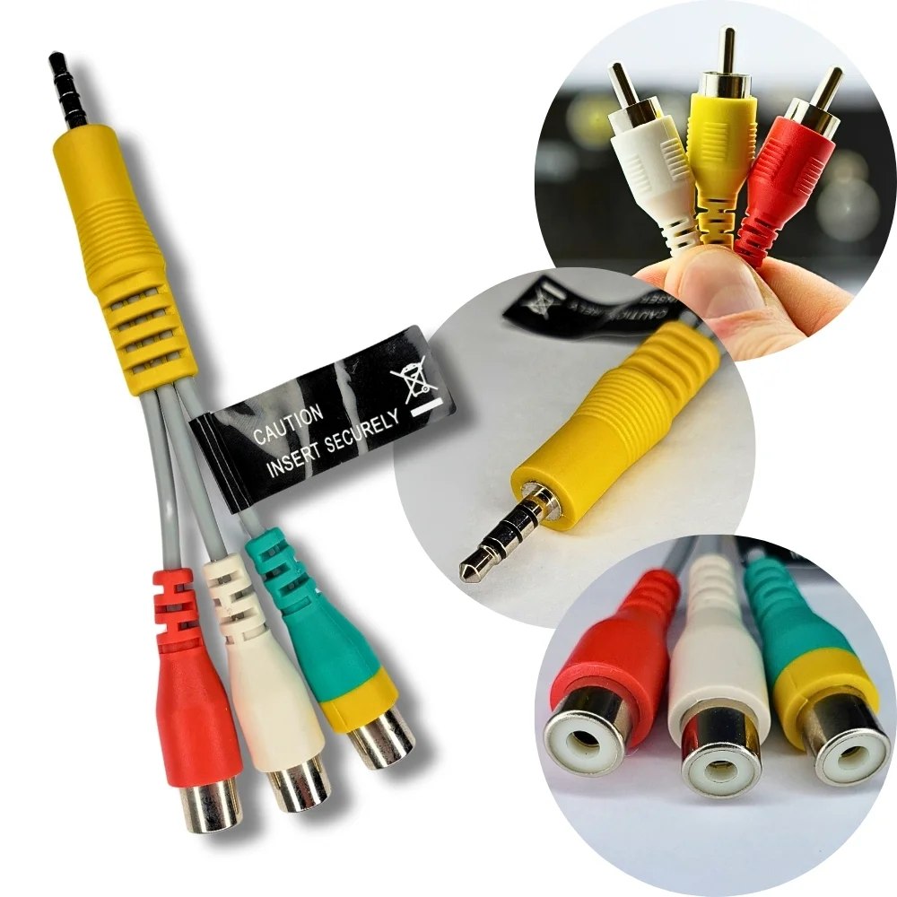 Imagem 4 de 5 do produto Cabo Adaptador P3 Rca Smart Tv Samsung Bn39-02189a