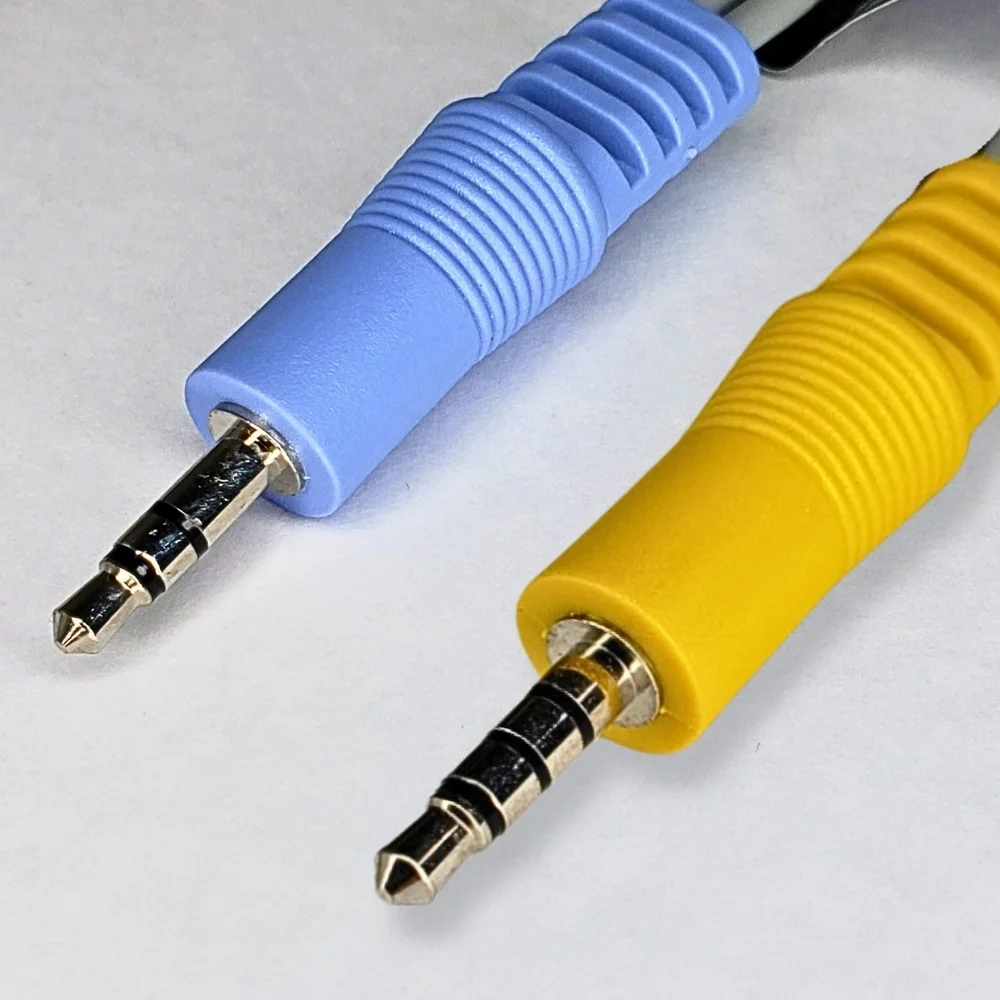 Imagem 3 de 5 do produto Kit Cabo Componente Av Adaptador P2 P3 Rca Smart Tv Samsung