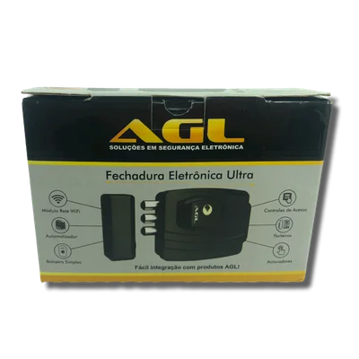Fechadura Digital Ultra Branca 42mm Agl