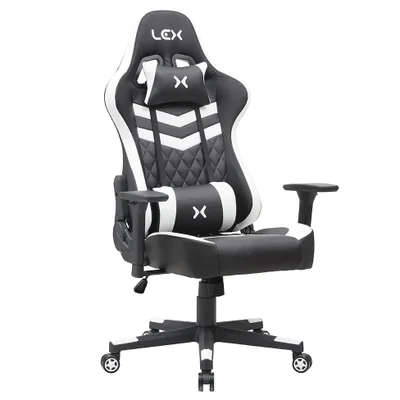 Cadeira Gamer Olympians Hades Preta E Branca