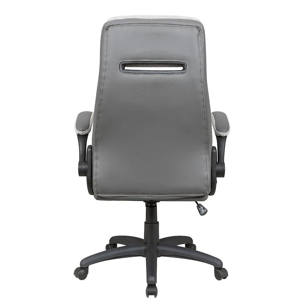 Imagem 2 de 5 do produto Cadeira De Escritório Presidente Giratória Com Relax Juan Cinza