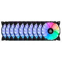 Kit 10 Fans Mancer Z100 RGB Com Controladora 120mm - Mcr-z10RGB-01 2