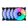Kit 4 Fans Mancer Z100 RGB Com Controladora 120mm - Mcr-z10RGB-01 3