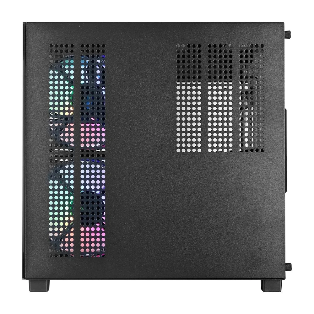 Imagem 5 de 5 do produto Gabinete Gamer Vinik G-cube Preto Vidro Temperado C/ 3 Fans - Gggcvbk