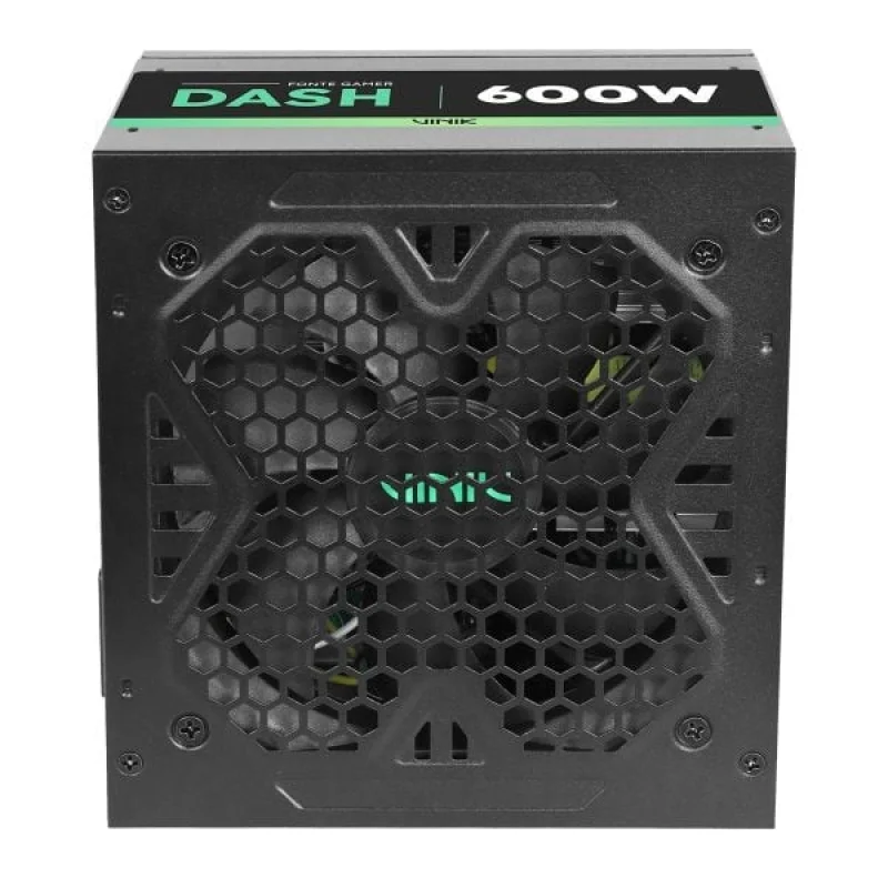 Imagem 5 de 5 do produto Fonte Gamer Vinik Dash 600w Preto - Vfg600wpv3