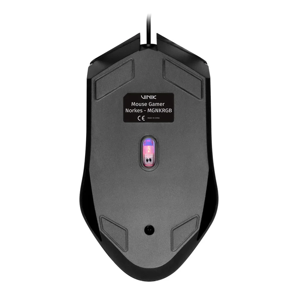 Imagem 2 de 5 do produto Mouse Gamer Vinik Norkes 1500dpi RGB - MgnkRGB