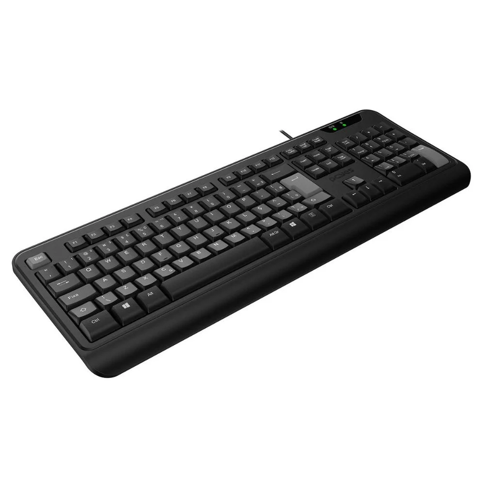 Imagem 3 de 5 do produto Teclado Usb PCyes Comfort Cmfbk Cabo 2m