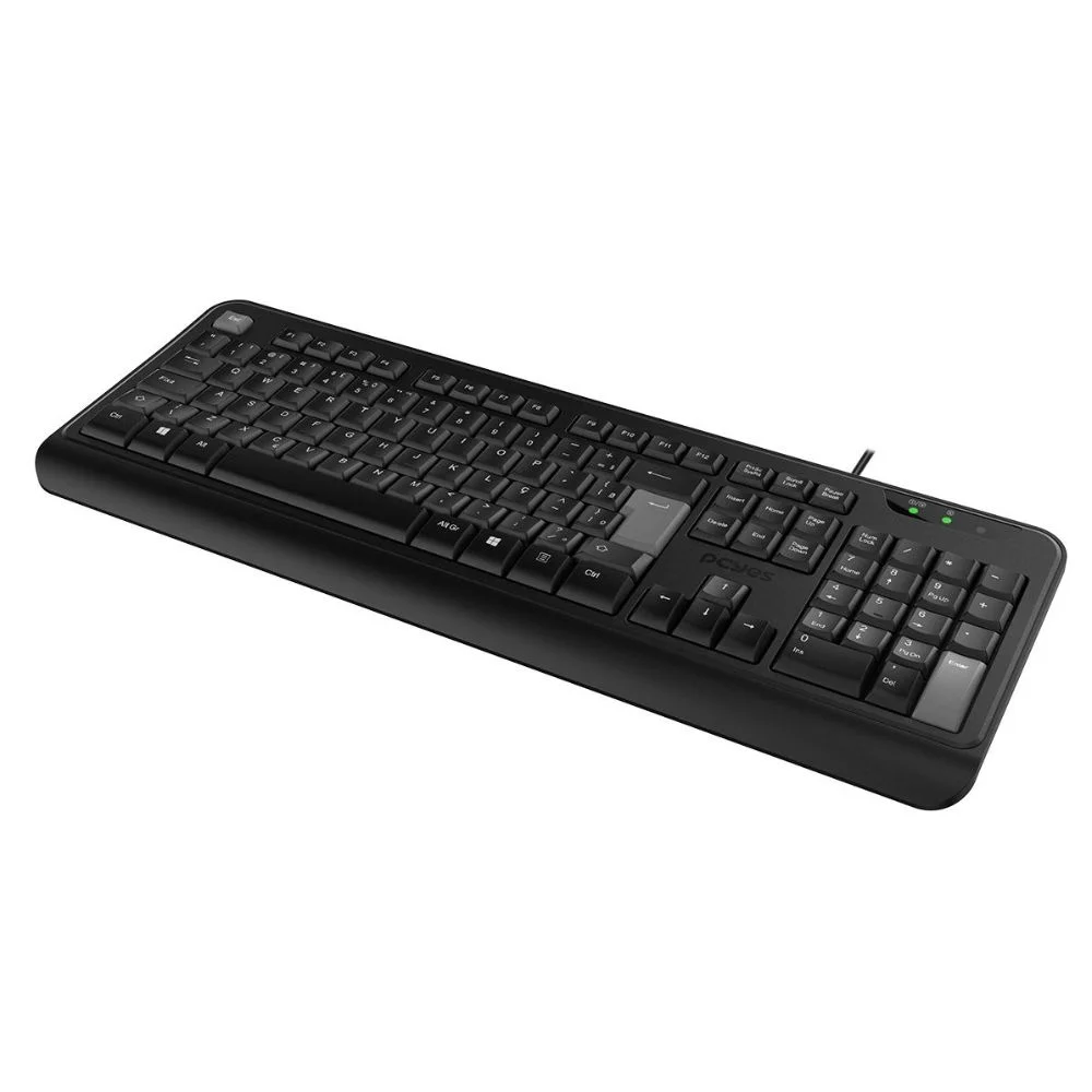 Imagem 4 de 5 do produto Teclado Usb PCyes Comfort Cmfbk Cabo 2m