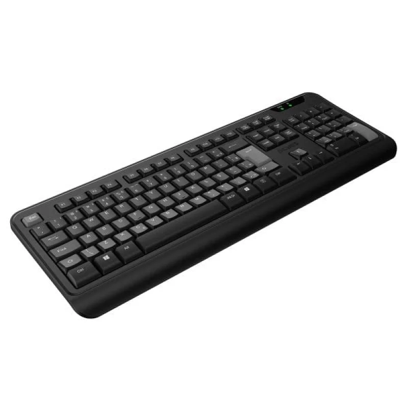 Imagem 2 de 5 do produto Teclado Sem Fio PCyes Comfort - Wireless 2.4ghz - Abnt2 - Cmfbkw