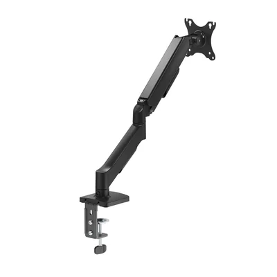 Suporte De Mesa Bluecase Ergo Flexy, Articulado, Para Monitores De 17" A 32", Preto