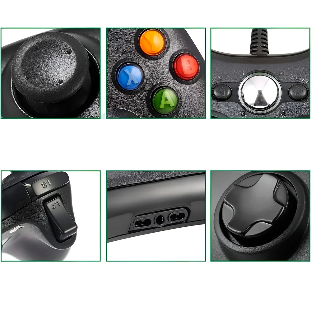 Controle Joystick Usb Compatível Com XBOX360 Computador Notebook Games
