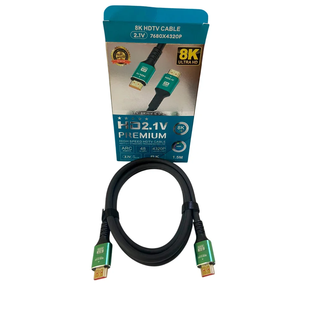 Imagem 3 de 4 do produto Cabo HDMI 2.1 8k Uhd Para Video Game Computador Gamer Arc