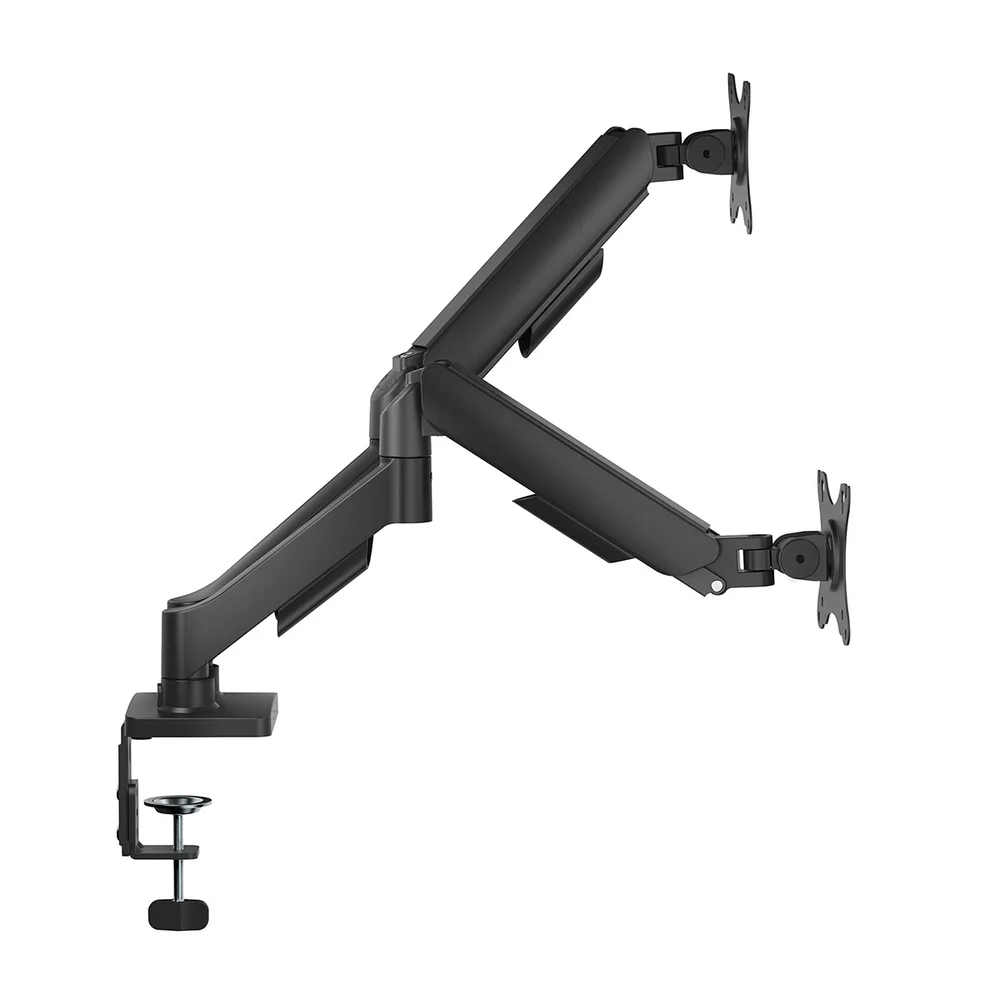 Suporte Para Dois Monitores Bluecase Bsmts02-1b 17 A 32 " Preto
