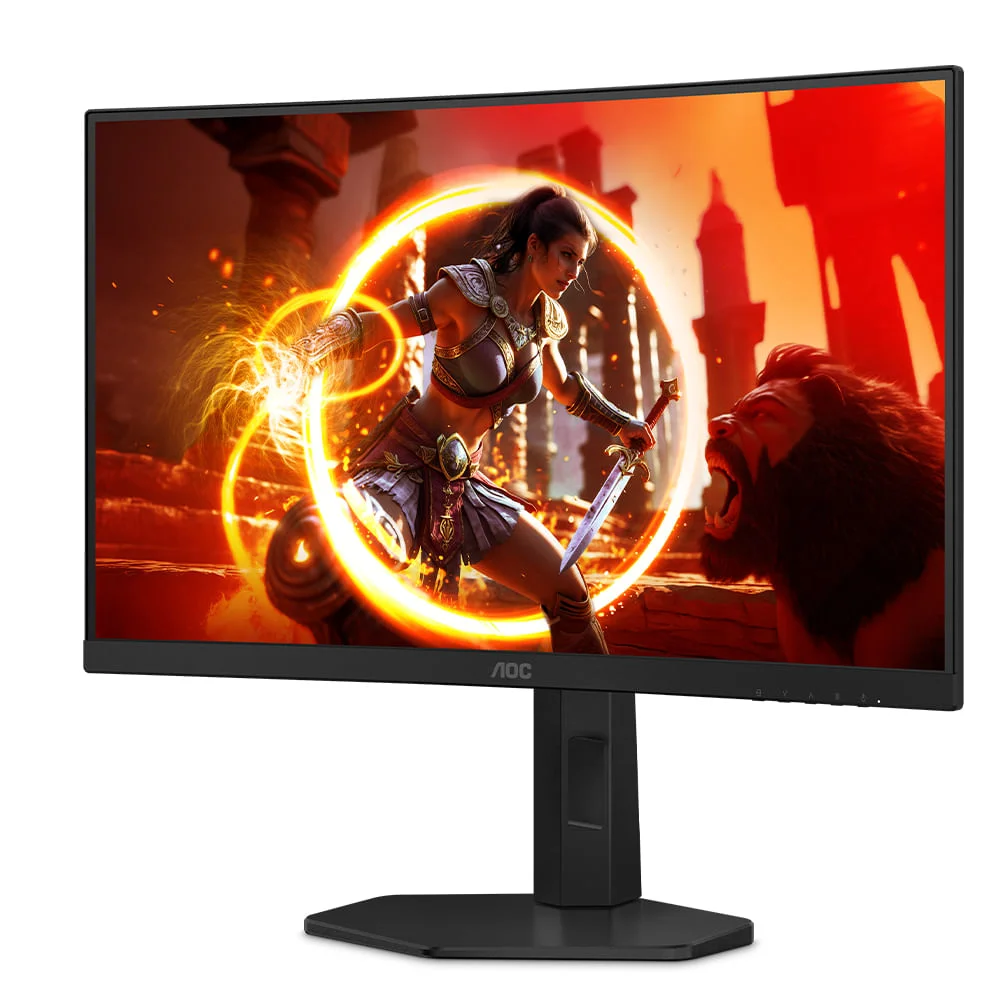 Monitor Gamer Curvo Agon G4z 27” Aoc Full Hd, 300hz, 0.3ms Com 4.000:1 De Contraste - C27g4z/p/57 - Bivolt Monitor Gamer Curvo Agon G4z 27” Aoc Full Hd, 300hz, 0.3ms Com 4.000:1 De Contraste - C27g4z/p/57 - Bivolt