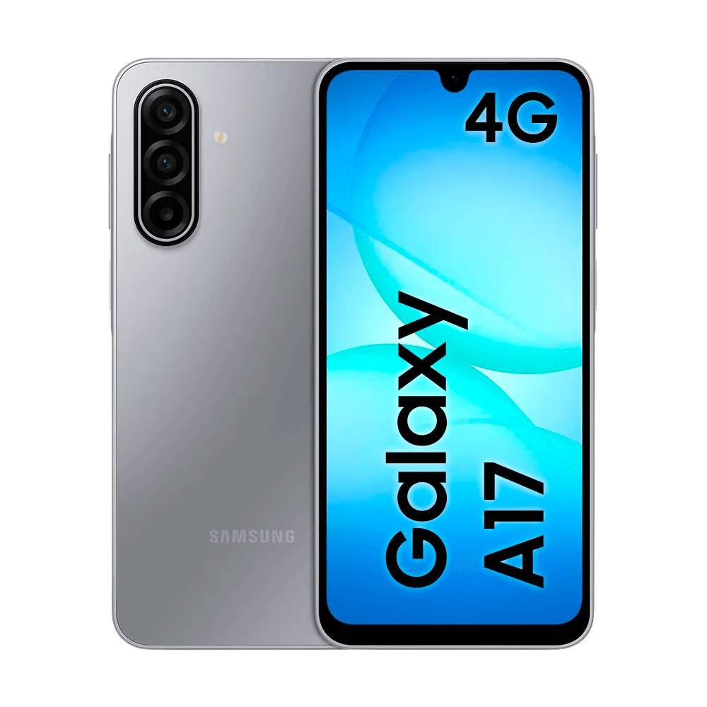 Smartphone Samsung Galaxy A17, 128GB, RAM 4GB, Câmera Tripla 50MP + Selfie 13MP, Tela 6.7", Preto - Sm-A175fzk
