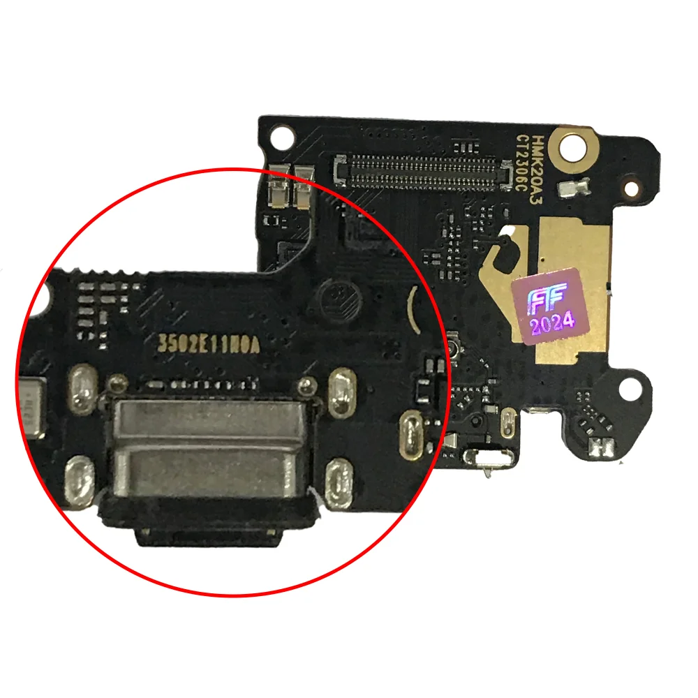 Imagem 5 de 5 do produto Placa De Carga Gold Edition Compativel Com Xiaomi Mi 9t / Mi 9t Pro