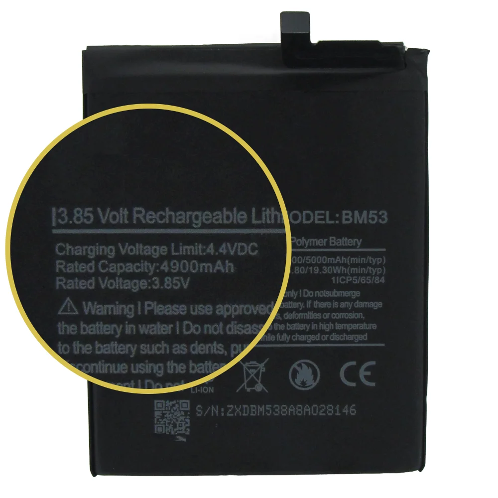 Imagem 4 de 5 do produto Bateria Bm53 Compatível Com Xiaomi 10t 5g / 10t Pro 5g / Redmi K30s