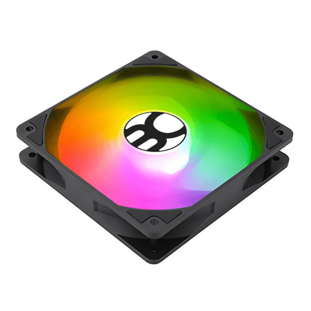 Imagem 2 de 5 do produto Cooler Fan 120mm LED Rainbow S09rbw Preto Para Gabinete
