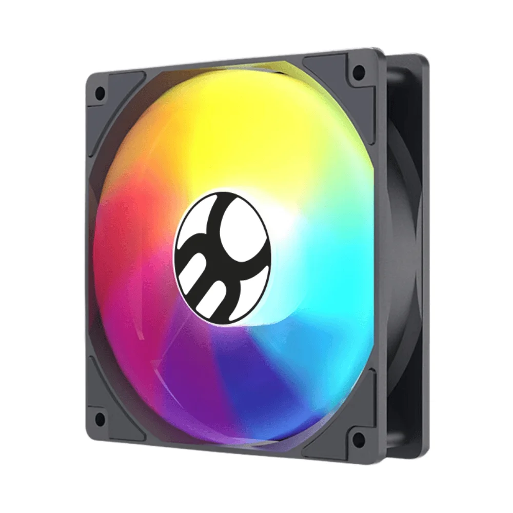 Imagem 5 de 5 do produto Cooler Fan 120mm LED Rainbow S09rbw Preto Para Gabinete