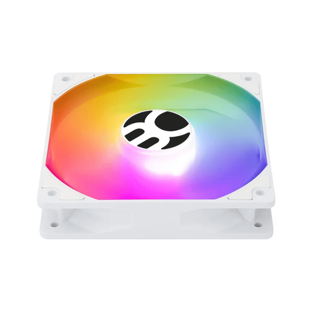 Imagem 2 de 4 do produto Cooler Fan 120mm LED Rainbow S09rbw Branco Para Gabinete