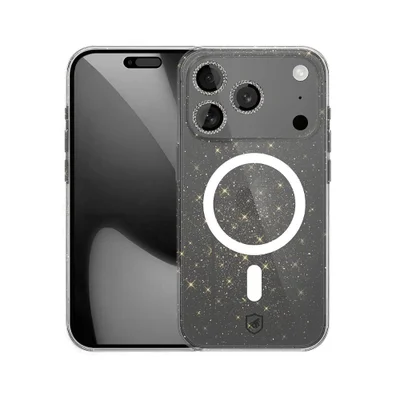 Capa Case Capinha Para Iphone 17 Pro Max - Magsafe Glitter - Gshield