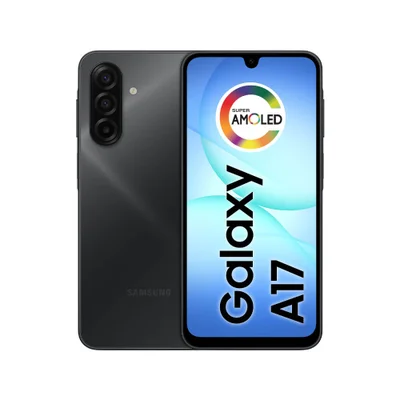 Smartphone Samsung Galaxy A17 Com Ia, 128GB, 4GB RAM, Câm De 50mp, Tela De 6.7”, Nfc, Ip54 Preto
