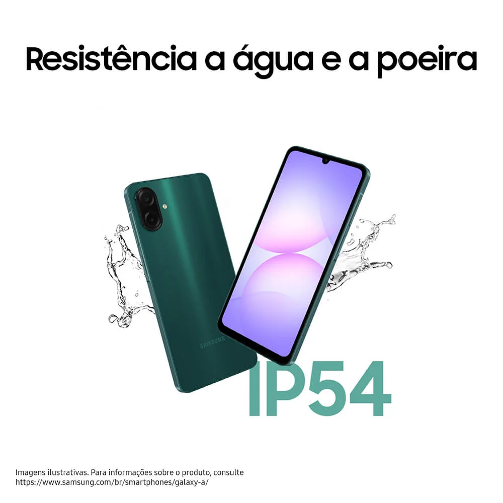Smartphone Samsung Galaxy A07 128 GB, 4 GB, Câmera 50mp, Tela 6.7”, Proteção Ip54, Processador... 6