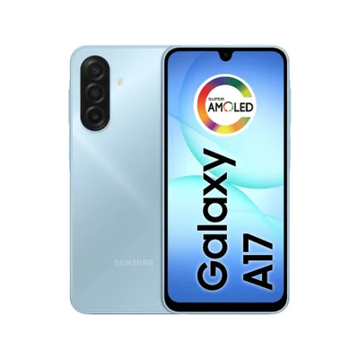 Smartphone Samsung Galaxy A17 Com Ia, 128GB, 4GB RAM, Câm De 50mp, Tela De 6.7”, Nfc, Ip54, Azul