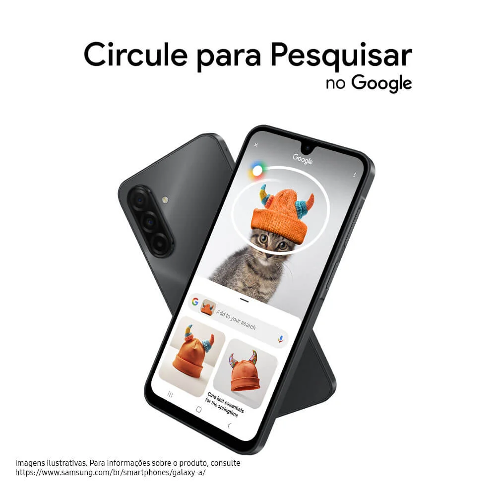 Smartphone Samsung Galaxy A17 Com Ia, 128 GB, 4 GB RAM, Câm De 50mp, Tela De 6.7”, Nfc, Ip54, Cinza 6